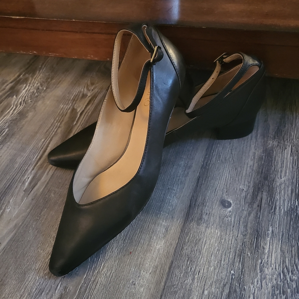Black Franco Sarto Flats